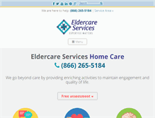 Tablet Screenshot of eldercareanswers.com